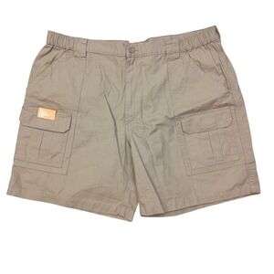 Savane Mens Khaki Hiking‎ Shorts UPF Tech Pocket NWT SKUM050